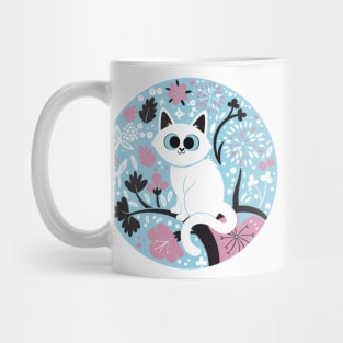 Trans Pride Cat Mug